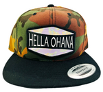 Hella Ohana Patch Hat Camo
