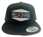 Hella Ohana Patch Hat Black