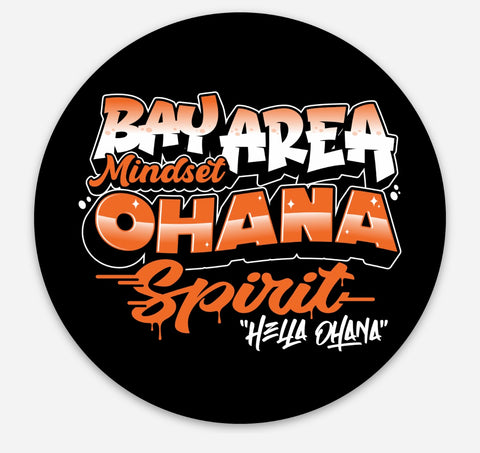 Hella Ohana Mindset Sticker SF1