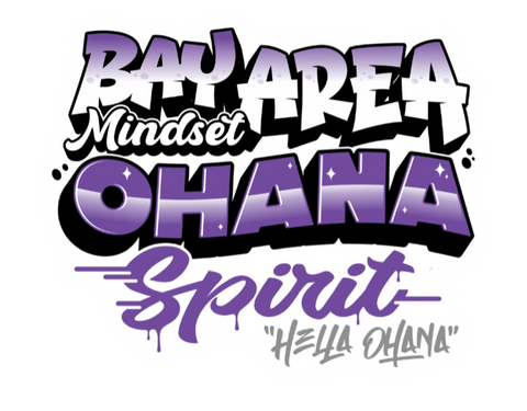 Hella Ohana Mindset Sticker Sac