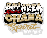 Hella Ohana Mindset Clear Sticker
