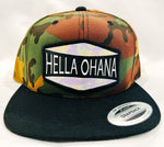 Hella Ohana Patch Hat Camo