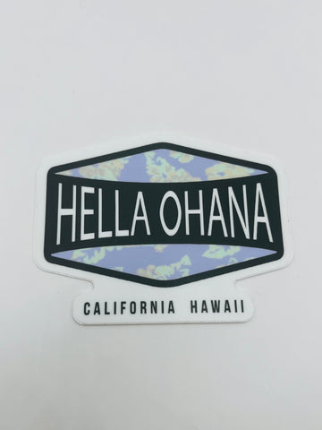 Hella Ohana Badge 2023 sticker
