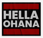 Hella Ohana Retro Sticker