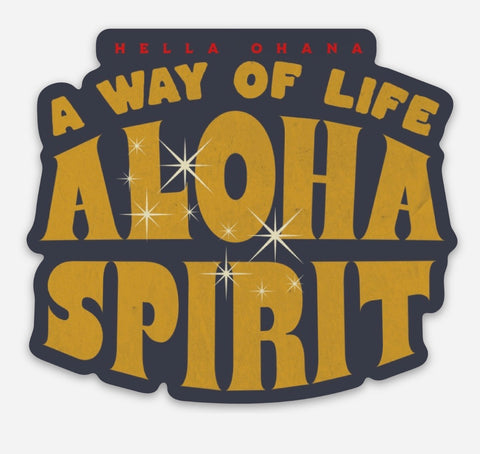 Aloha Sparkle Sticker