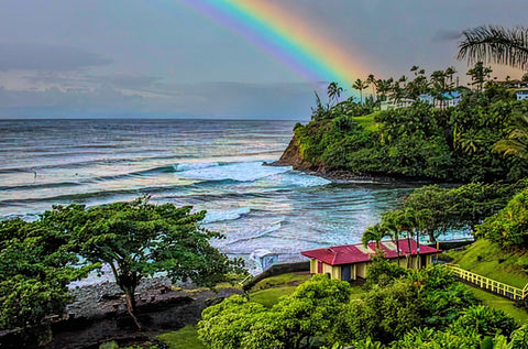 Rainbow Hawaii Coastline