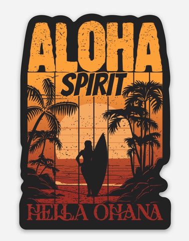 Aloha Spirit Sticker