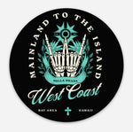 West Coast Sticker