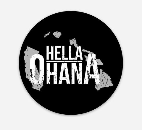 Hella Ohana States Sticker